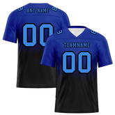 Custom Blue Black Fade Fashion Blue Personalized Authentic Football Jersey FBJ02-bc0f0c7